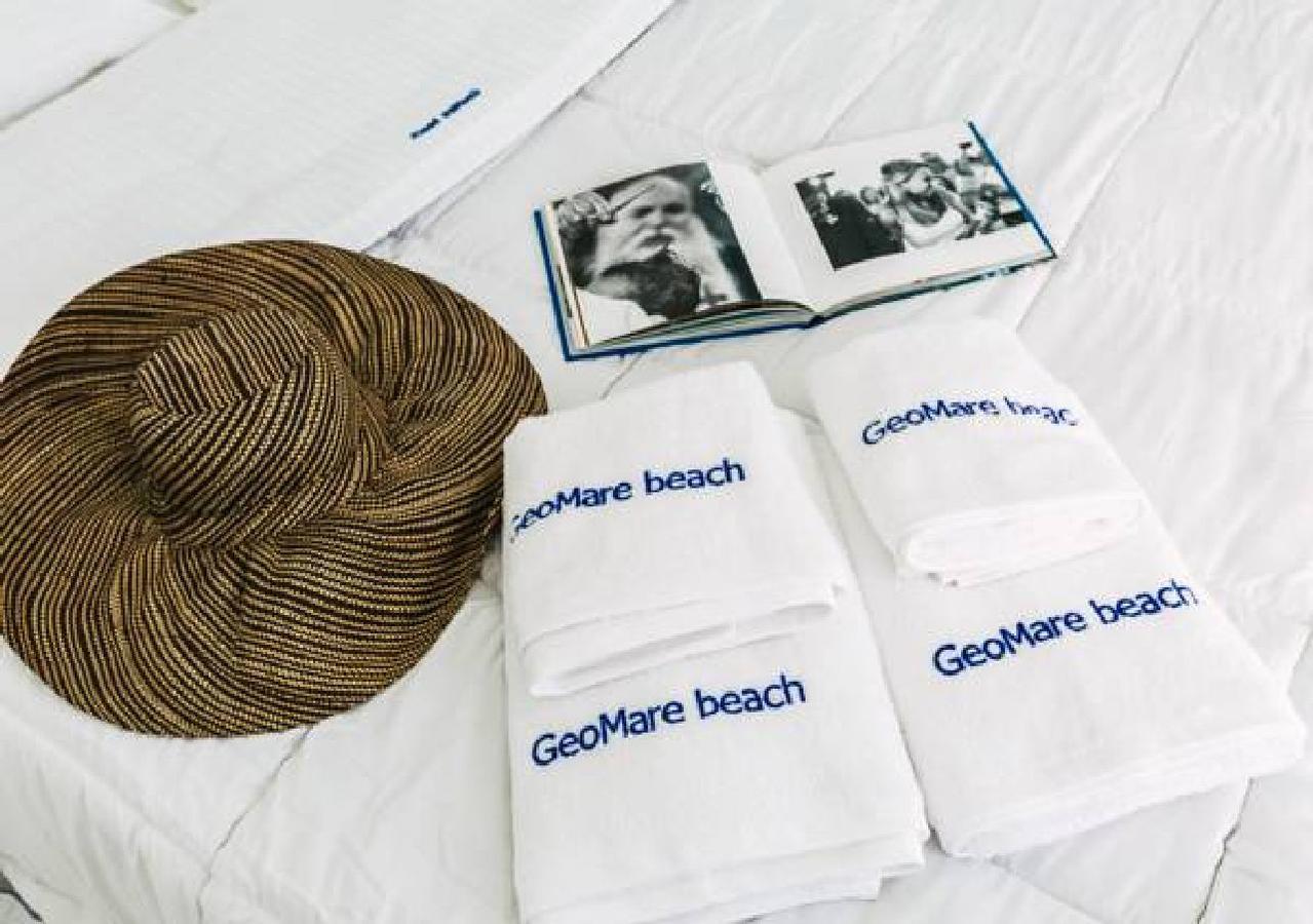 Geomare Beach House Monólithos Exteriör bild